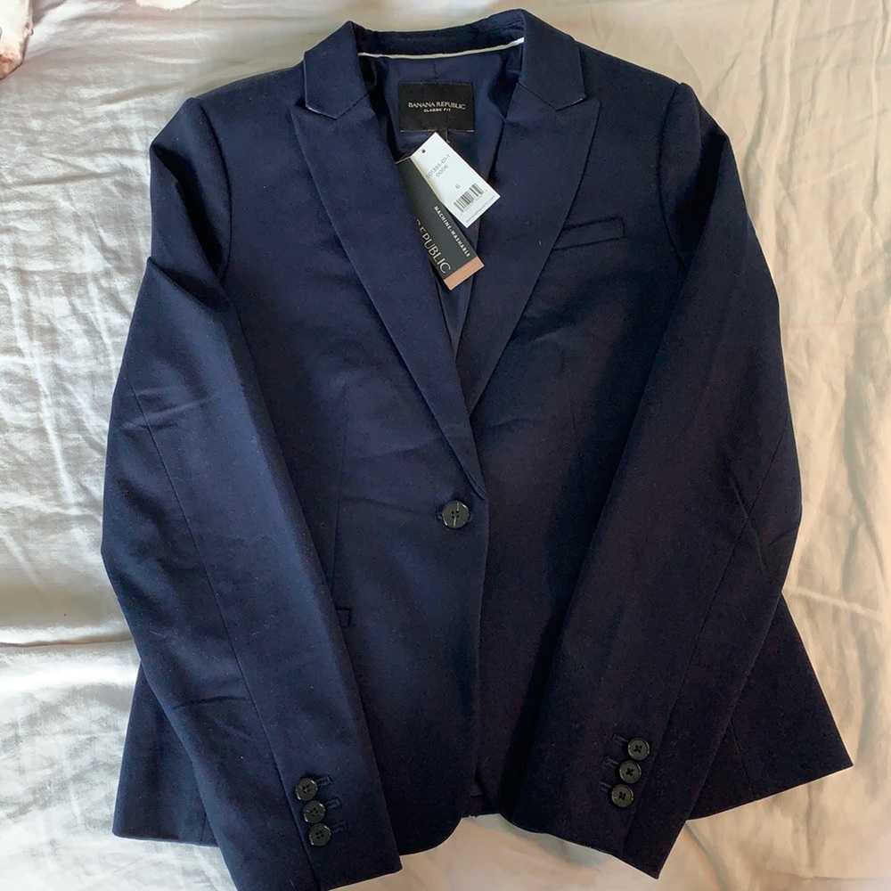 Banana republic bi stretch suit jacket blazer